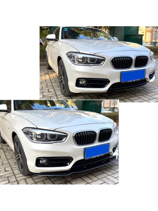 Přední spoilery BMW 1 F20/F21 (2015-2019) Urban line černé lesklé